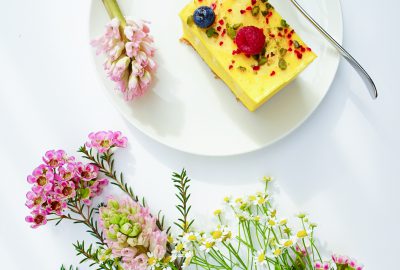 Gooseberry Cheesecake via WritingInTheKitchen.Com * @WritingintheKitchen