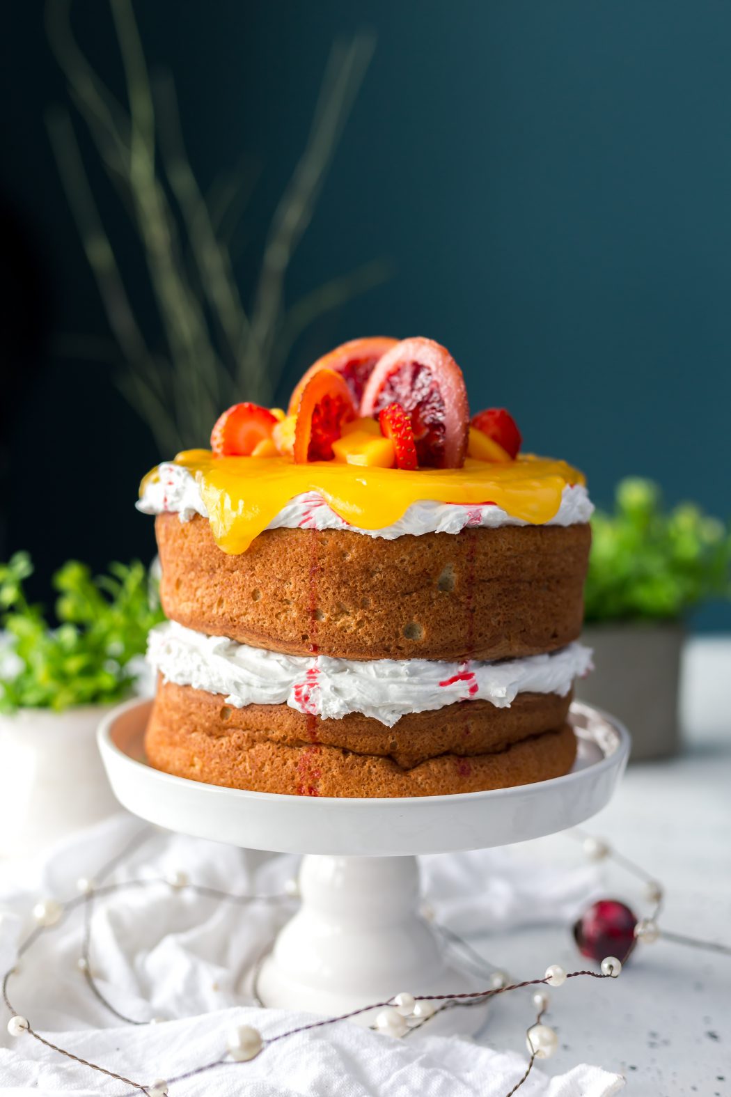 Sunny Lemon Cake via WritingInTheKitchen.Com * @WritingintheKitchen