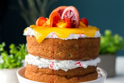 Sunny Lemon Cake via WritingInTheKitchen.Com * @WritingintheKitchen